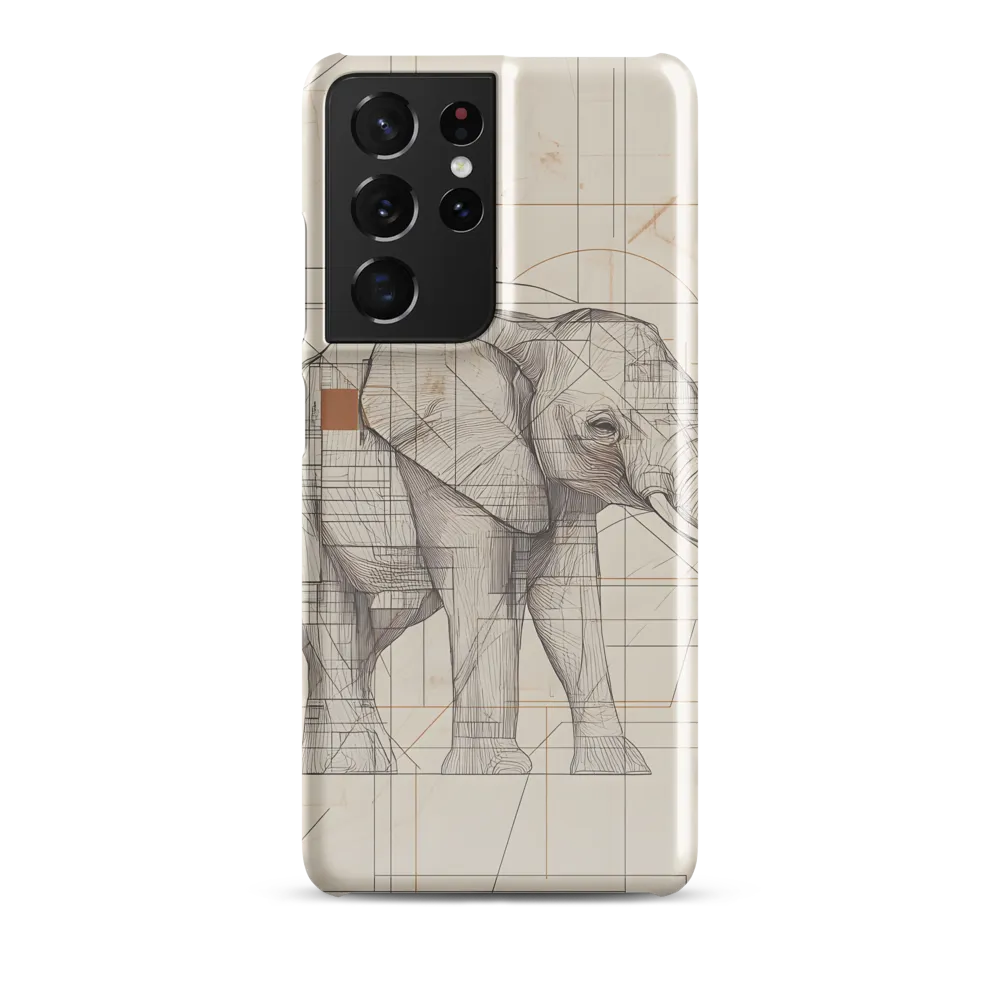 Geometric Elegance: The Steel Elephant