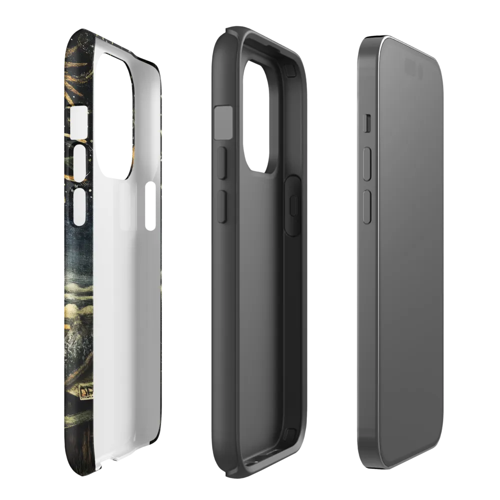 Cosmic Curiosity: A Journey Beyond Earth | Phone Case |  14 Pro | Tough Case | Glossy