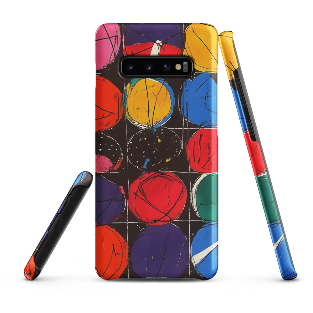 Colorful Circles in Abstract Harmony