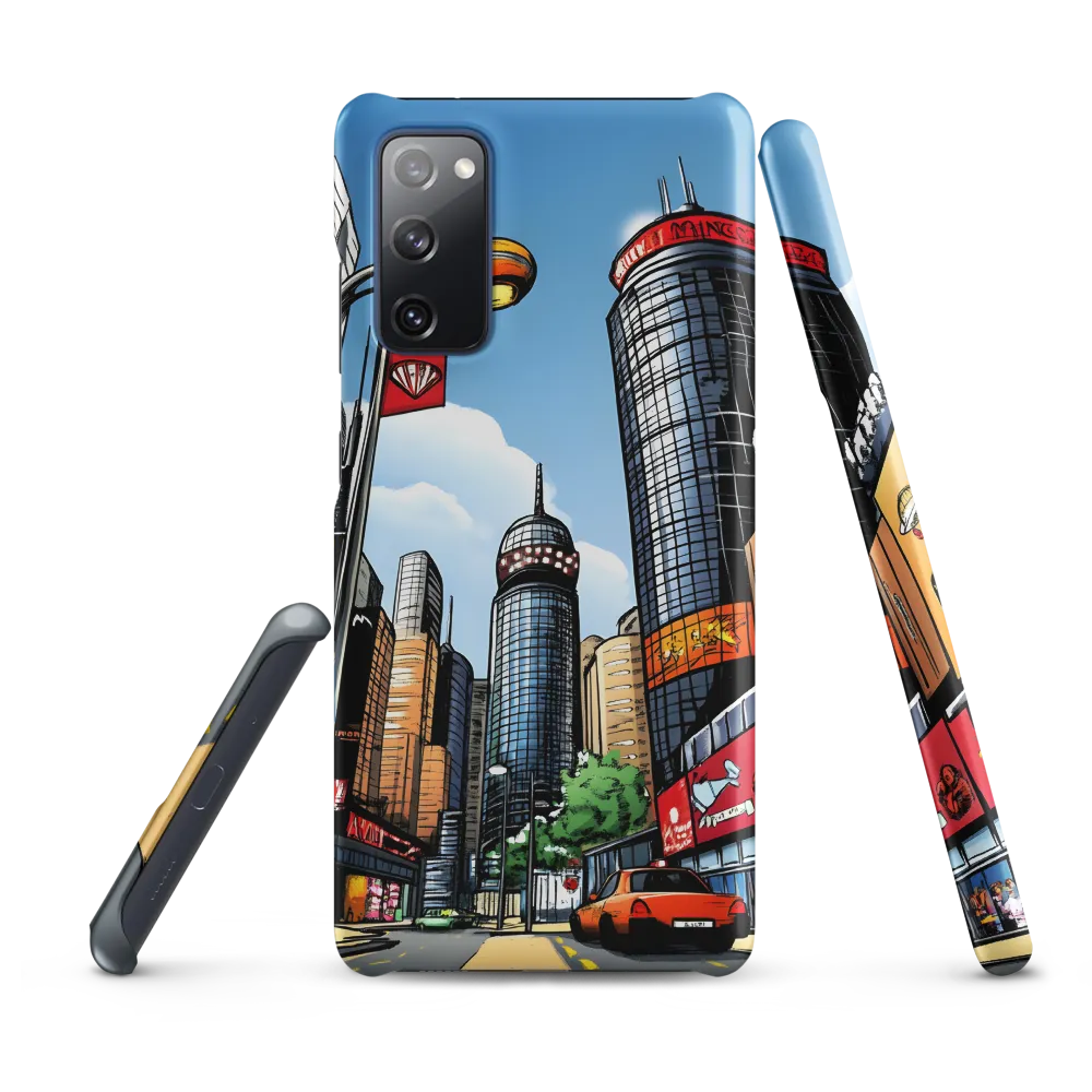 Urban Pulse: A Comic Cityscape