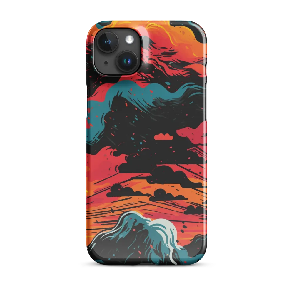 Ethereal Twilight: A Dramatic Landscape in Motion