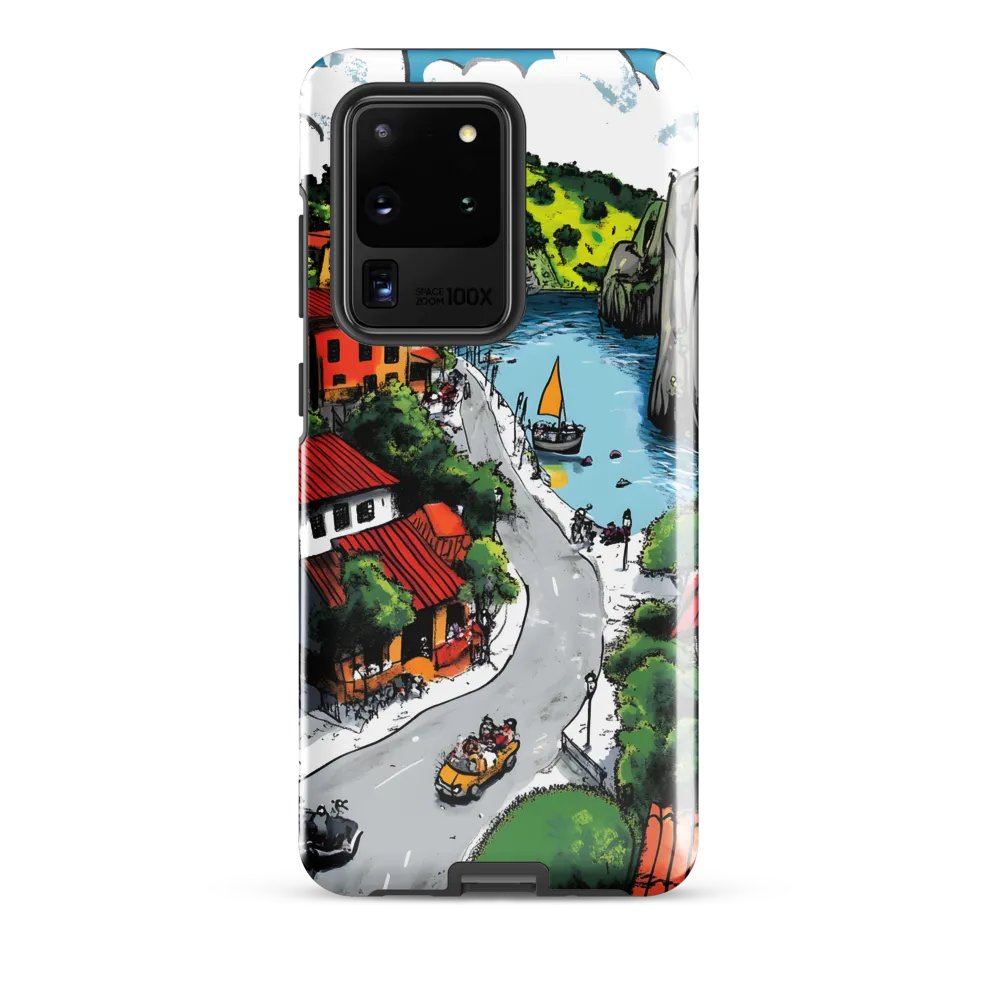 Whimsical Village by the Water