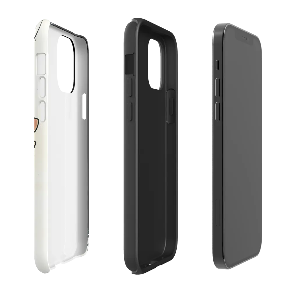 Whispers of Contemplation | Phone Case |  12 | Tough Case | Matte