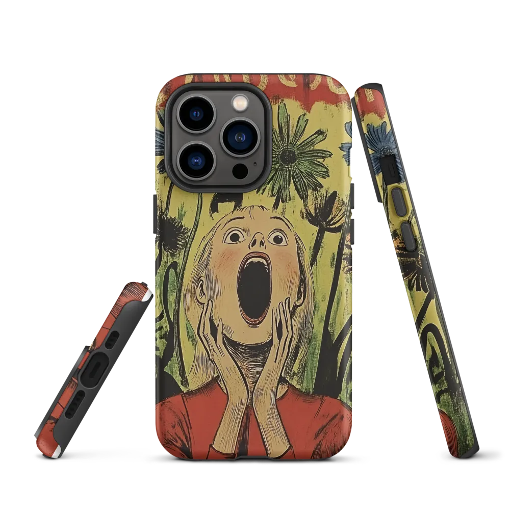 The Echo of Panic | Phone Case |  13 Pro | Tough Case | Matte