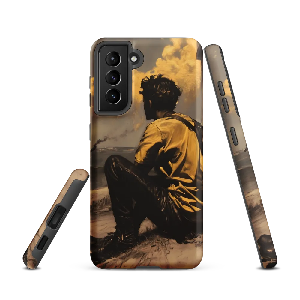 Reflections by the Shore | Phone Case |  S21 | Tough Case | Matte