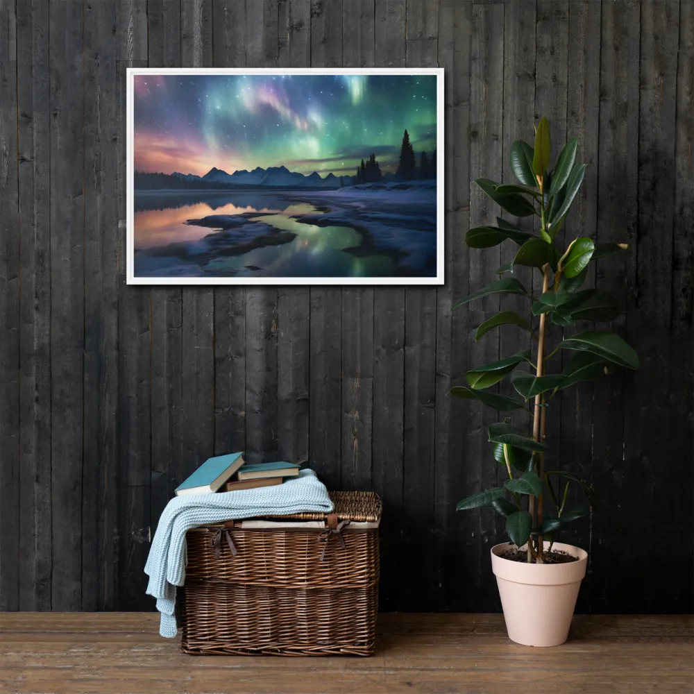 Ethereal Aurora: A Night Under the Stars