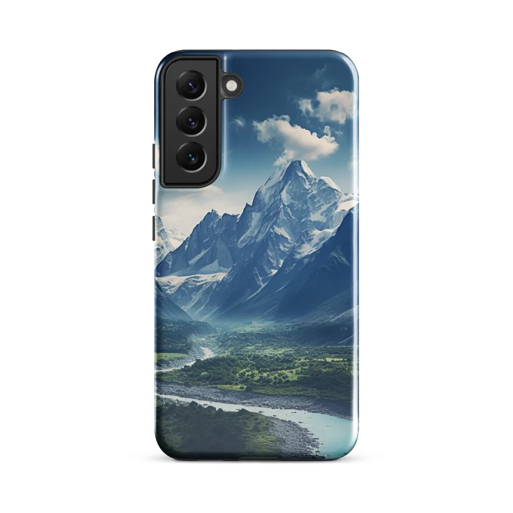 Majestic Serenity: A Landscape of Mountains and Rivers