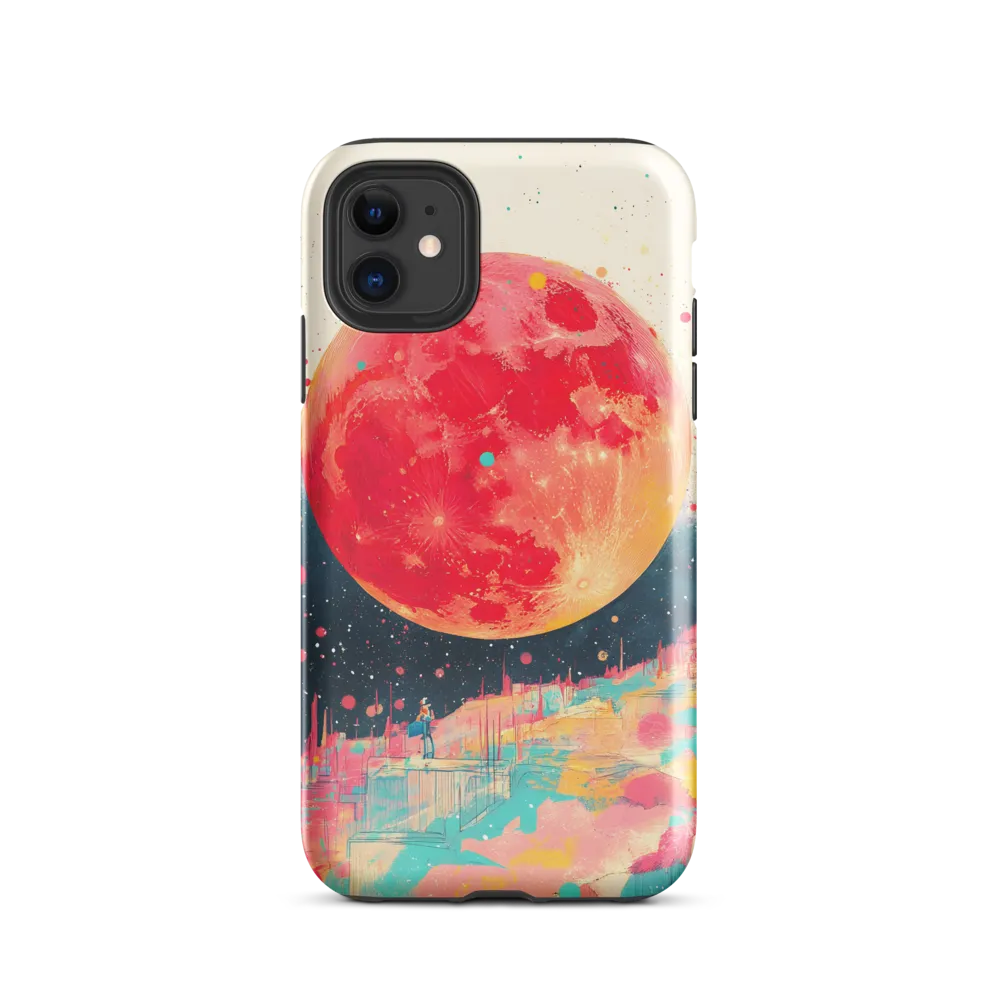 Crimson Dreams: A Lunar Exploration