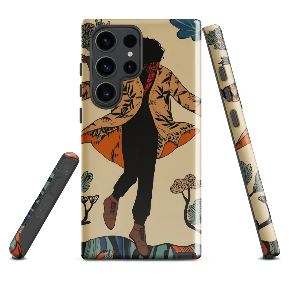In Full Bloom: Embracing Nature's Whimsy | Phone Case |  S23 Ultra | Tough Case | Glossy