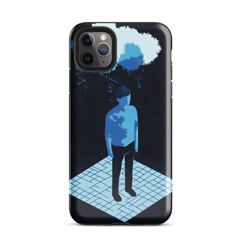 Reflections in Blue | Phone Case |  11 Pro Max | Tough Case | Glossy