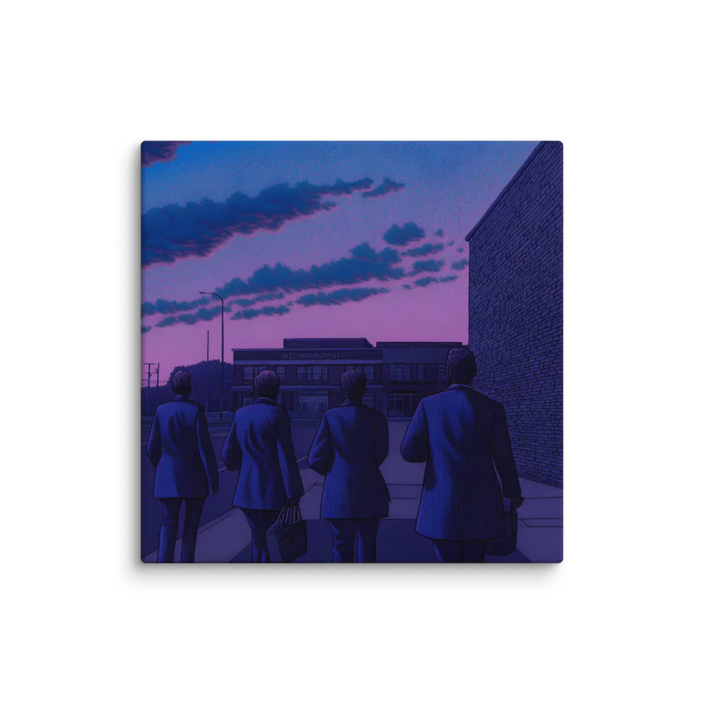 The Twilight Stroll | Canvas | 24″×24″