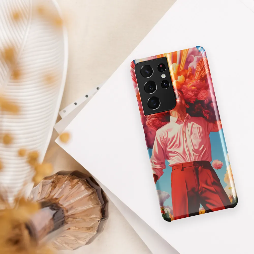 Eruption of Expression | Phone Case |  S21 Ultra | Snap Case | Glossy