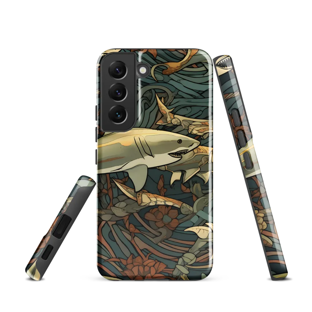 Dynamic Harmony of Sharks and Flora