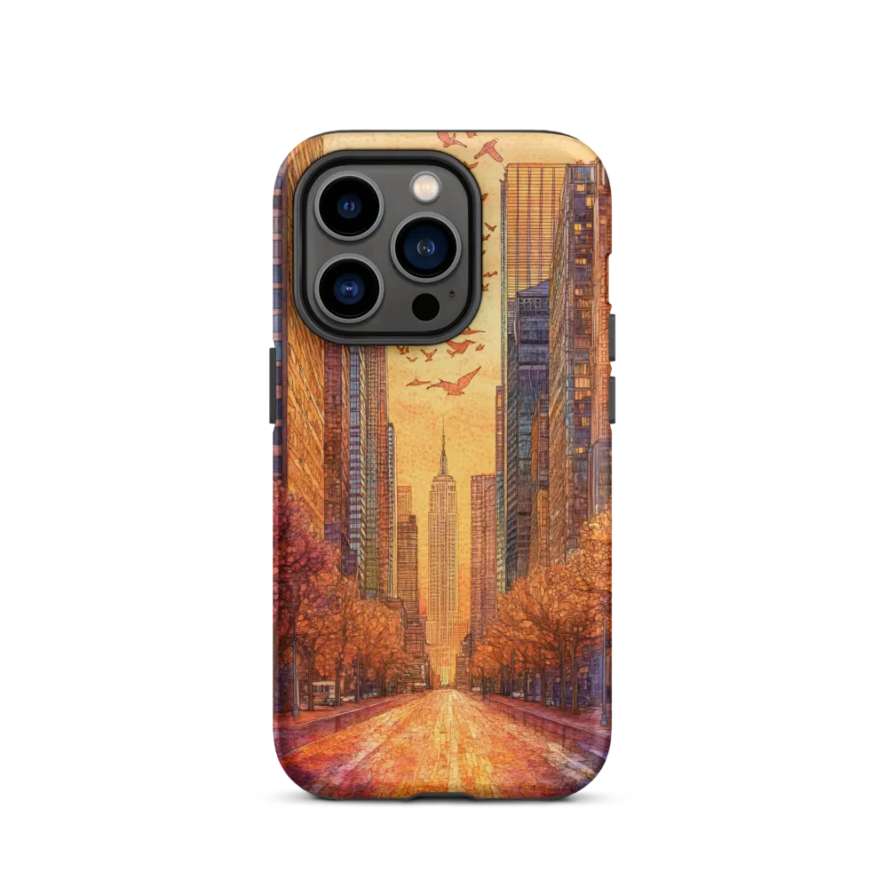 Golden Avenue — Birds Above the Skyline