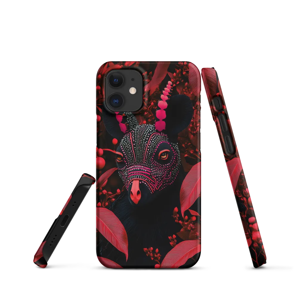 Mystique in Red | Phone Case |  12 Mini | Snap Case | Matte