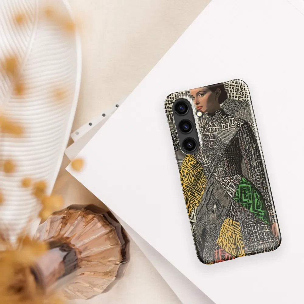 Dynamic Elegance: The Art of Fashion | Phone Case |  S24 | Snap Case | Glossy