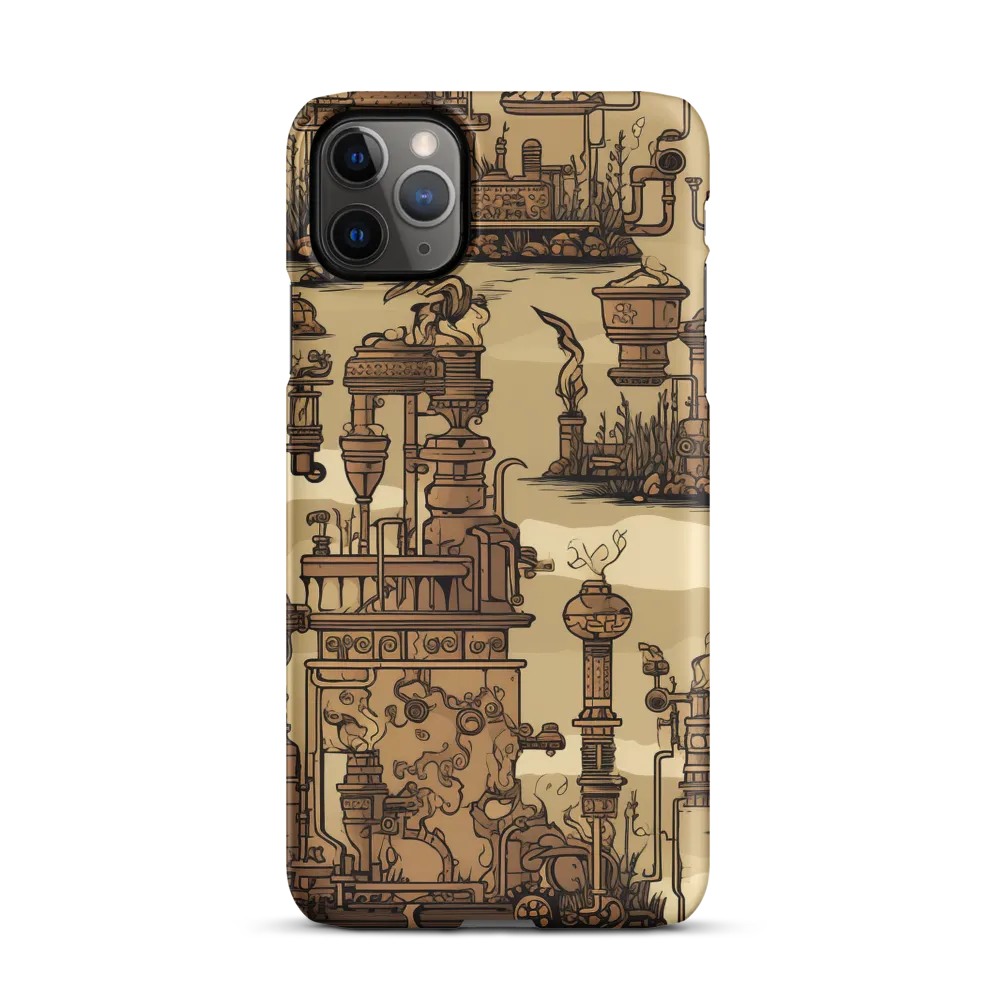 Whimsical Industrial Landscape | Phone Case |  11 Pro Max | Snap Case | Matte