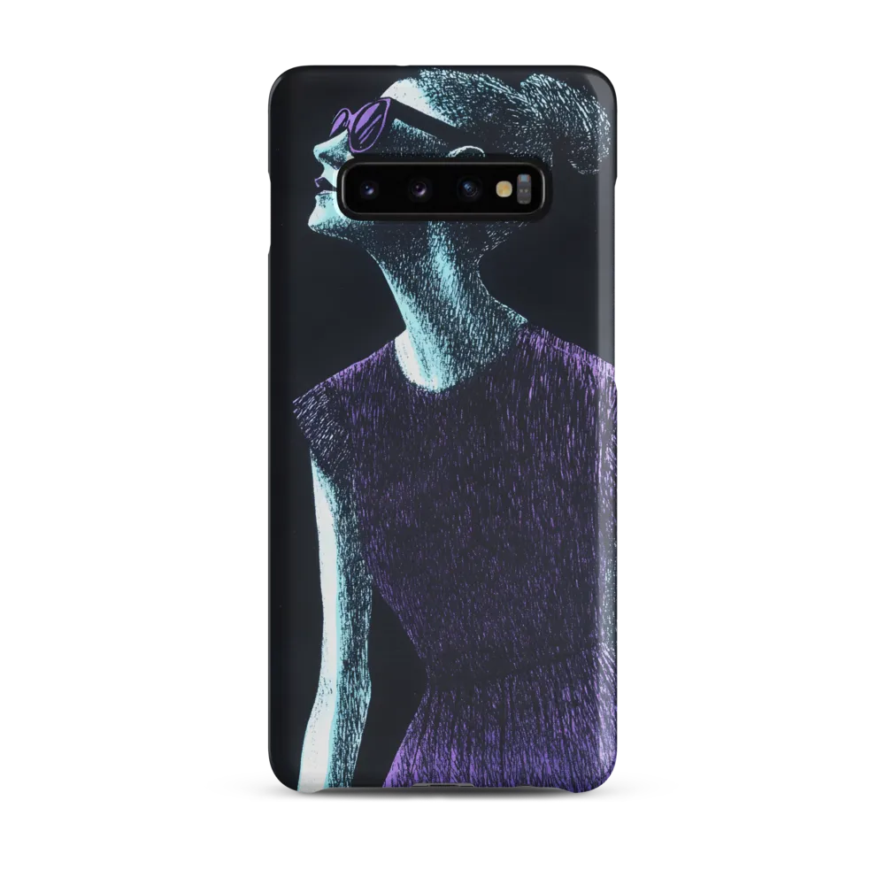 Contemplative Elegance | Phone Case |  S10 Plus | Snap Case | Matte