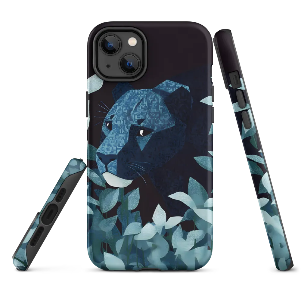 Lurking Blue: The Panther's Gaze