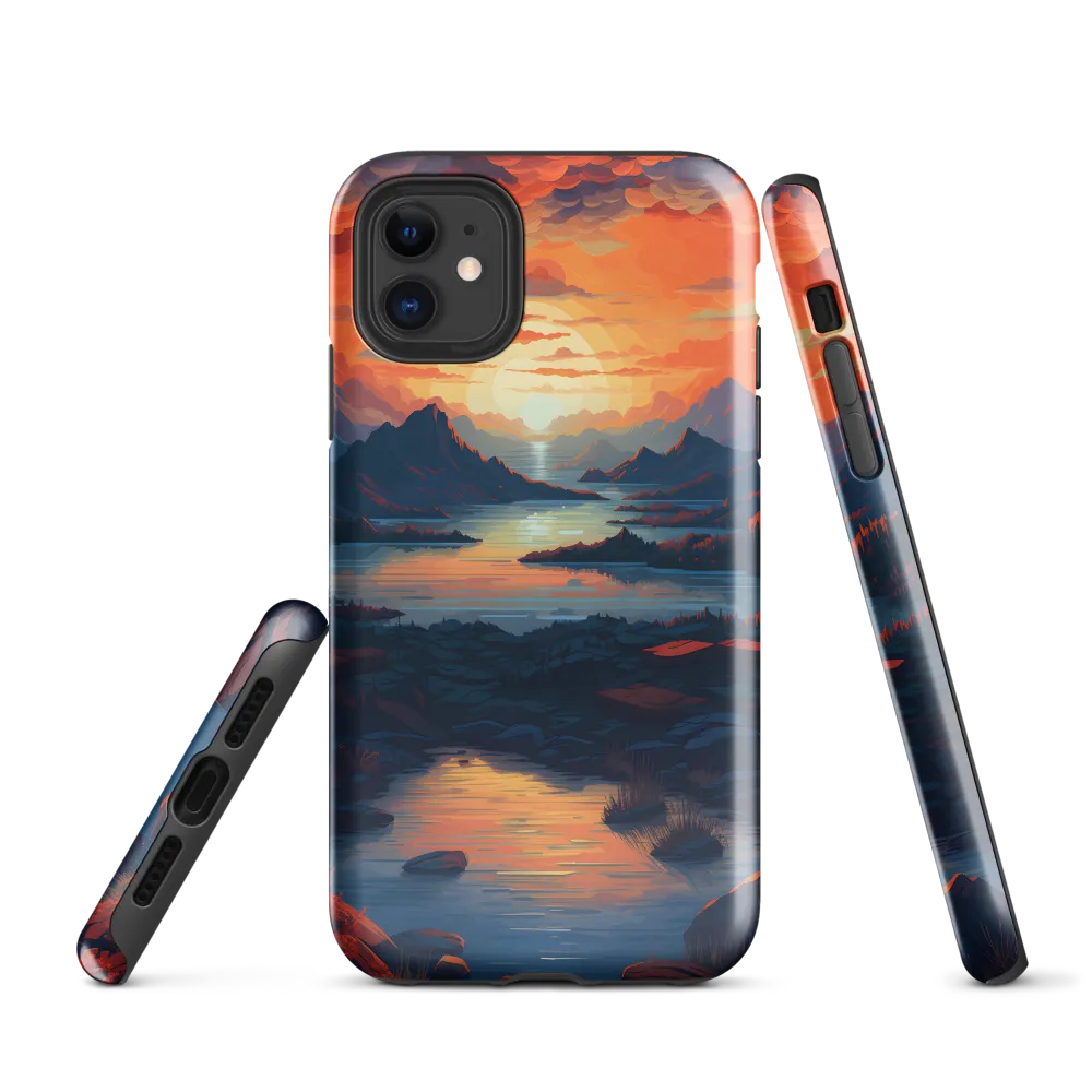 Ethereal Evening: A Digital Dusk