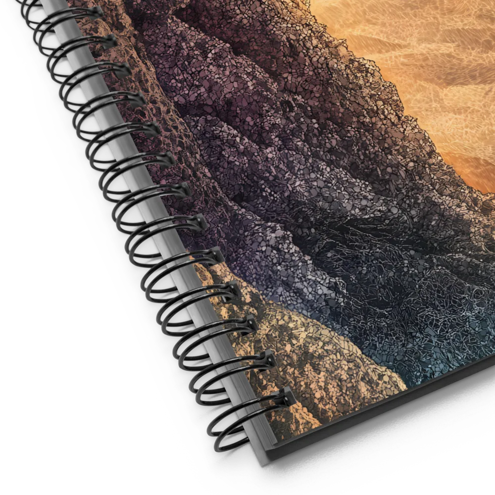 Solitude at Sunset | Spiral Notebook