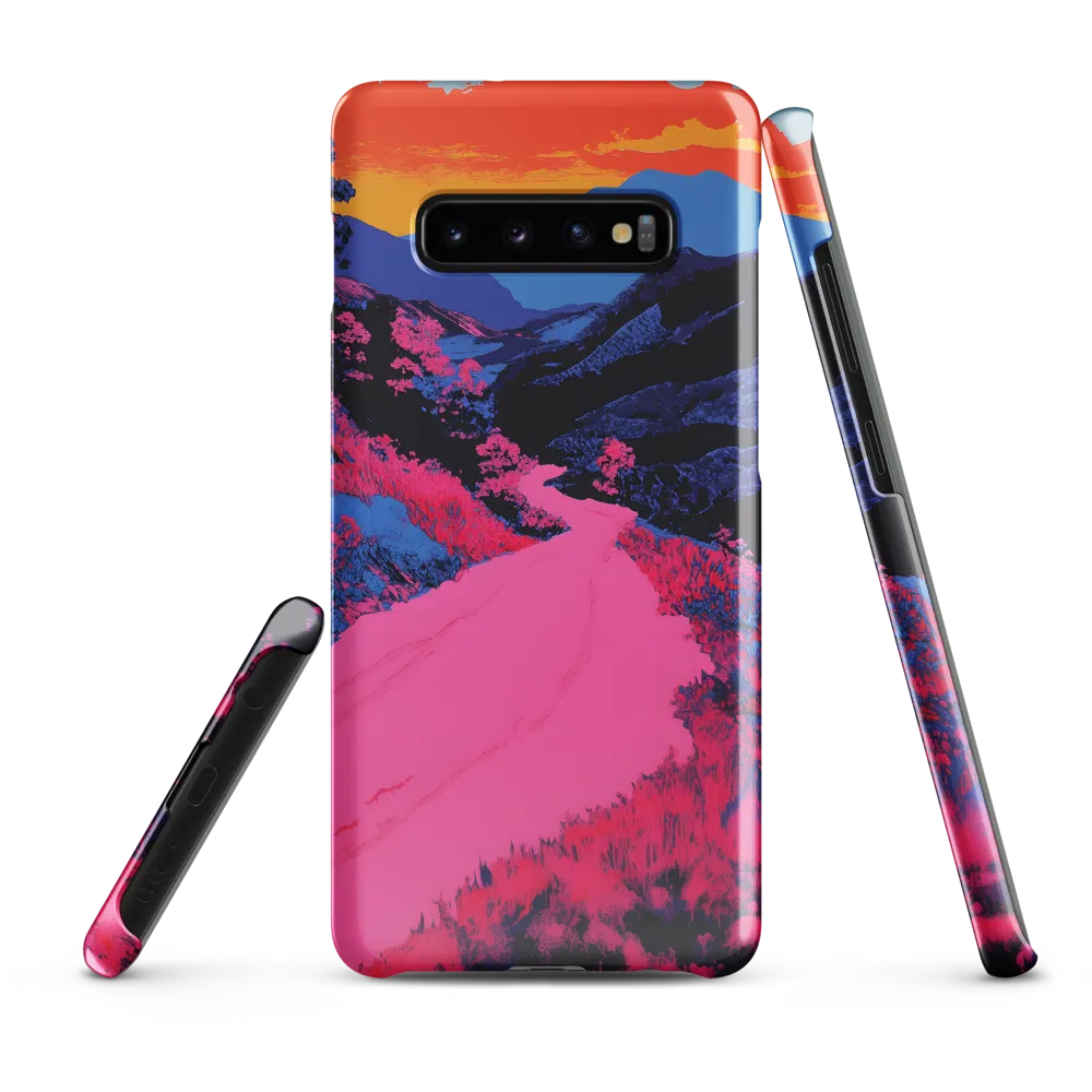 Ethereal Landscape in Vivid Hues | Phone Case |  S10 Plus | Snap Case | Glossy