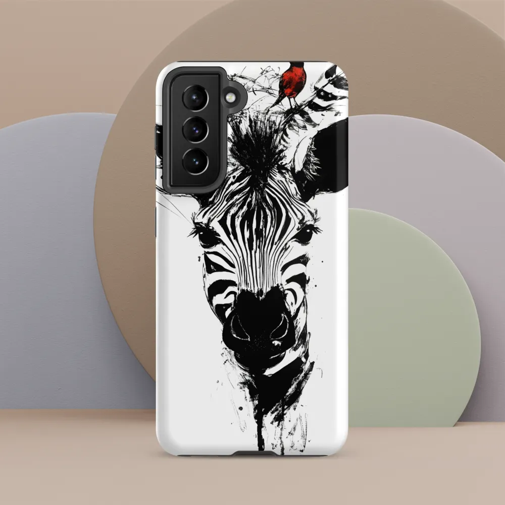 Majestic Stripes and Feathered Companions