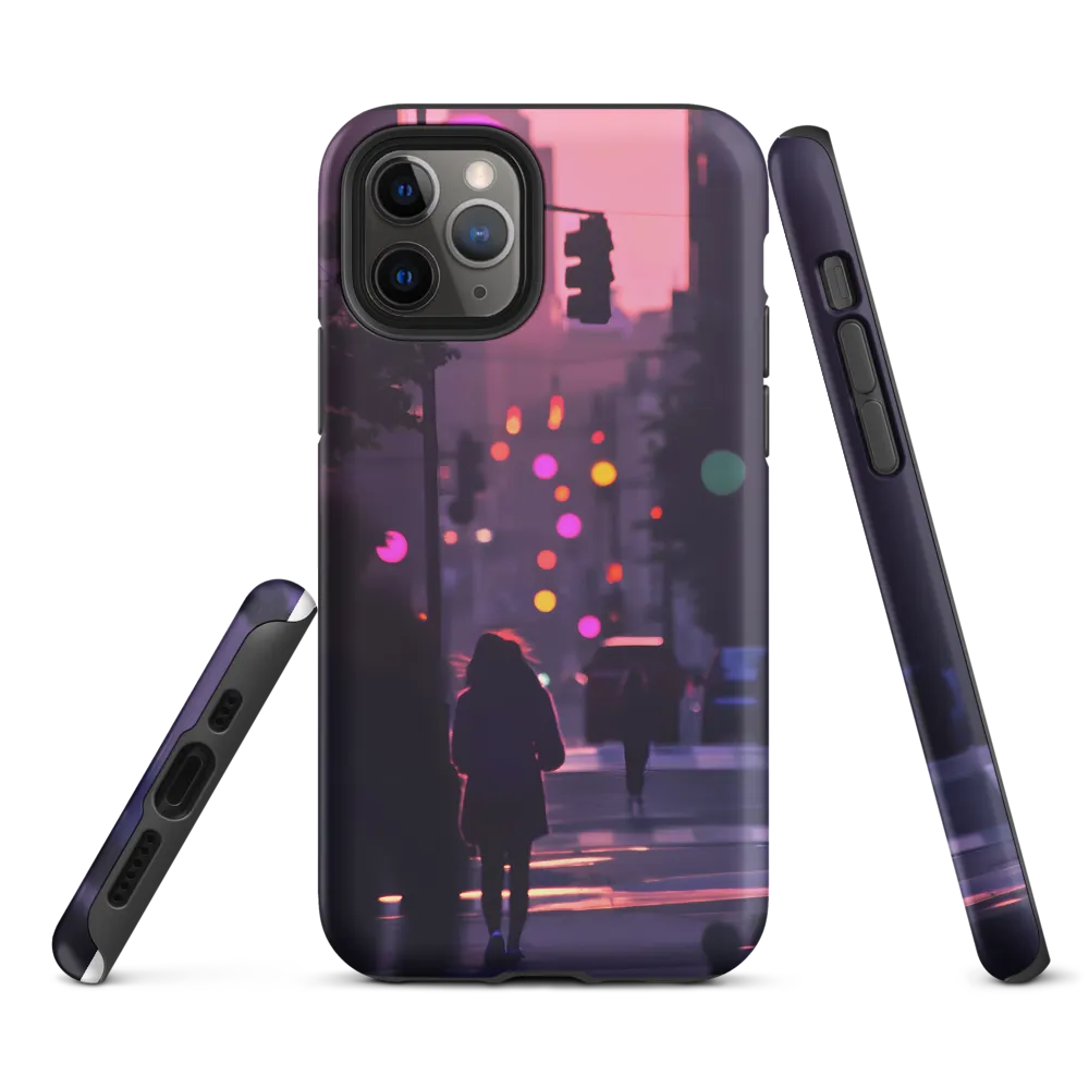 City Silhouettes at Dusk | Phone Case |  11 Pro | Tough Case | Matte