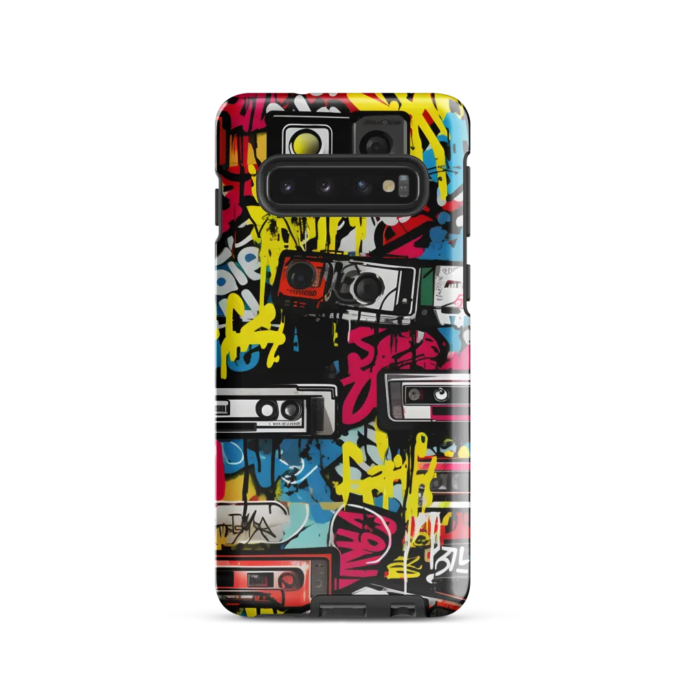 Urban Nostalgia: A Retro Cassette Explosion