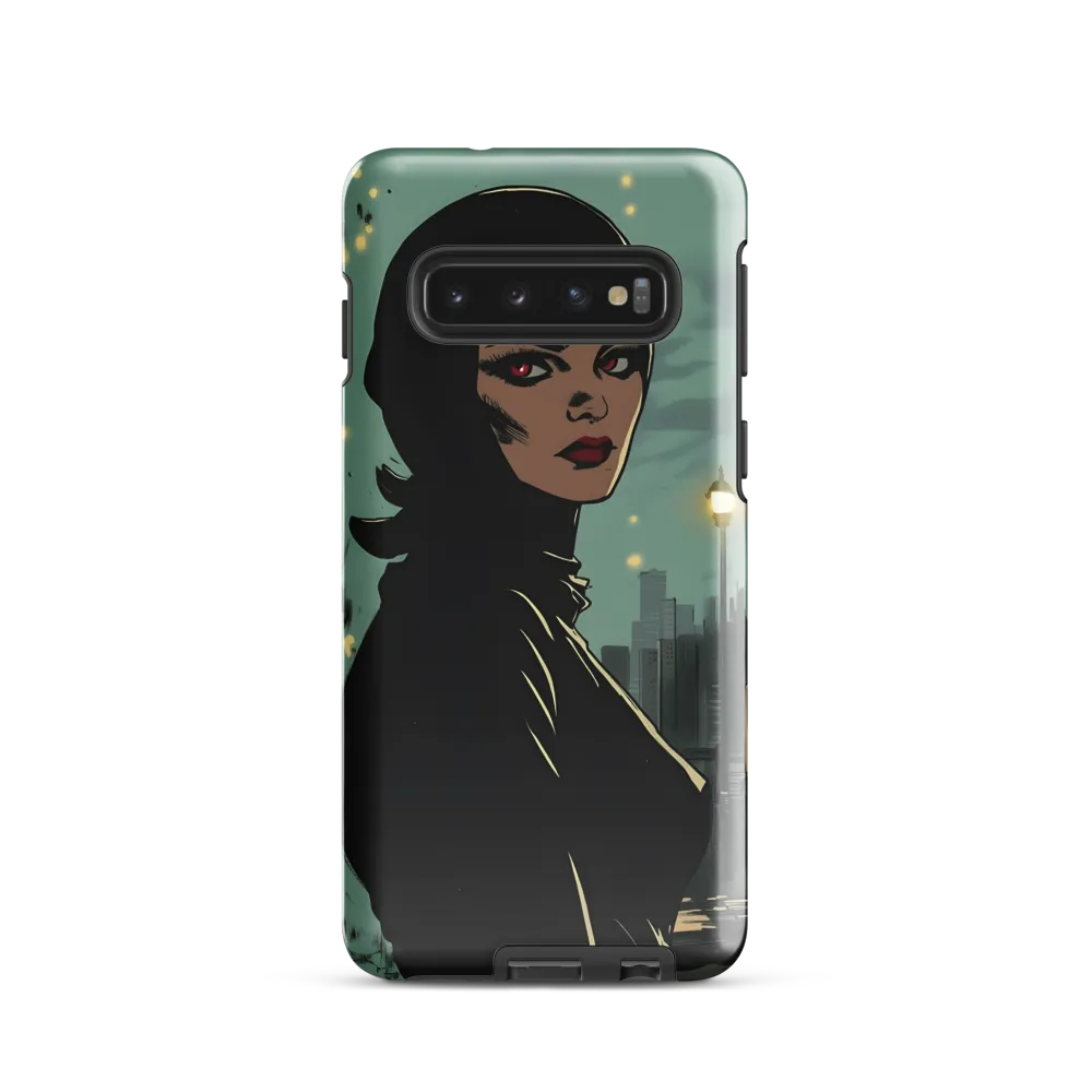 Shadows of Intrigue | Phone Case |  S10 | Tough Case | Glossy