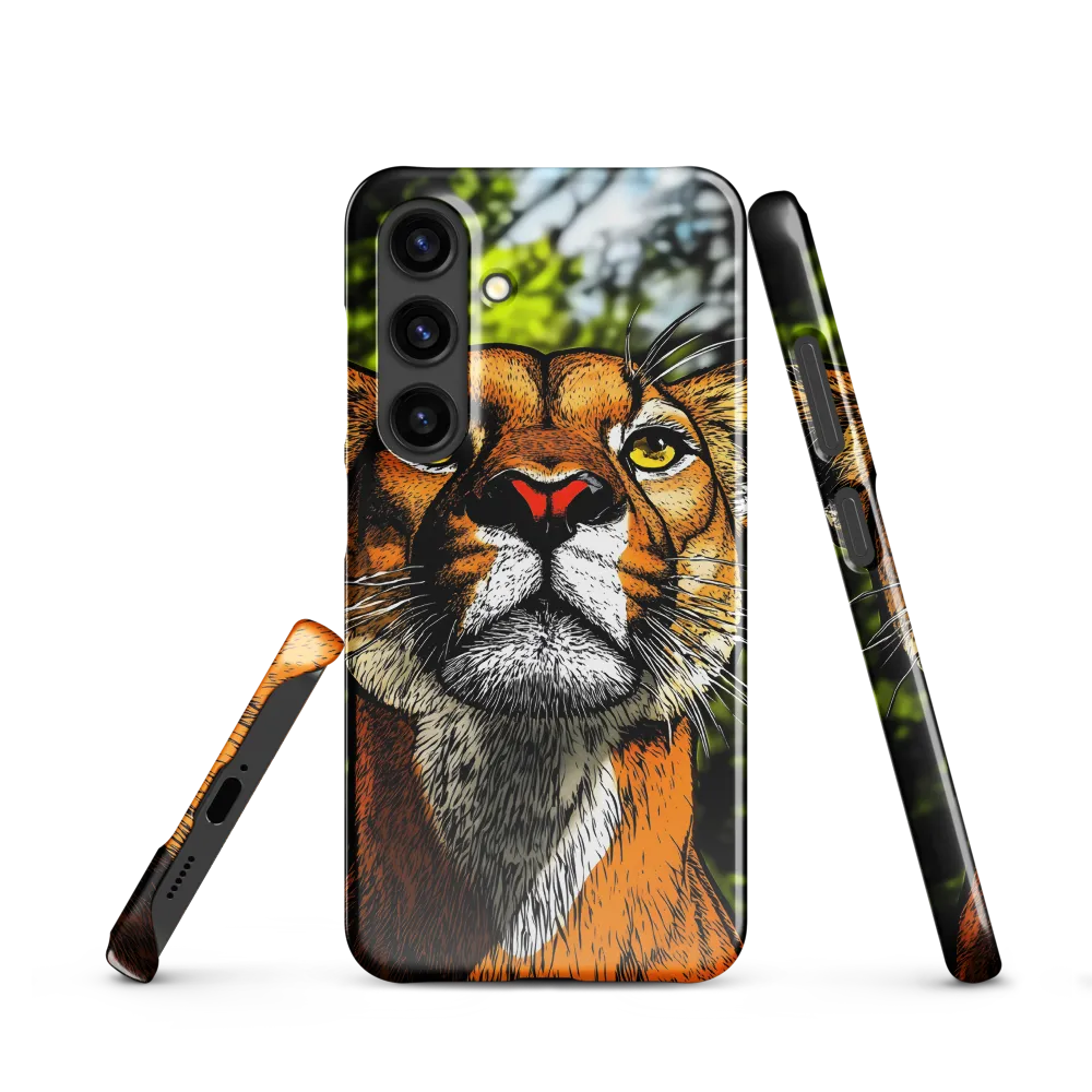 Regal Gaze: The Lioness in Focus