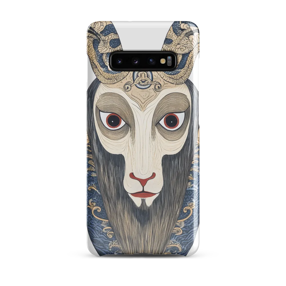 Ethereal Gaze of the Ram | Phone Case |  S10 Plus | Snap Case | Glossy