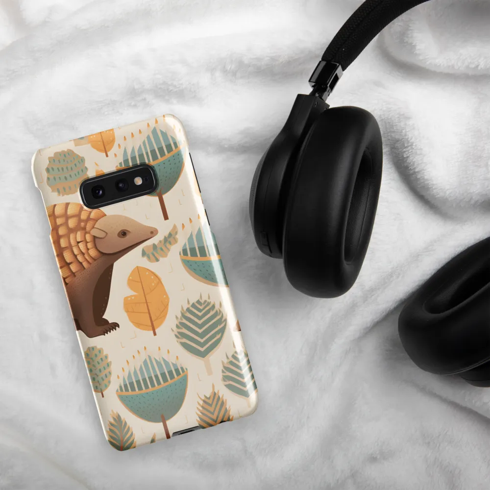 Pangolins in a Whimsical Habitat