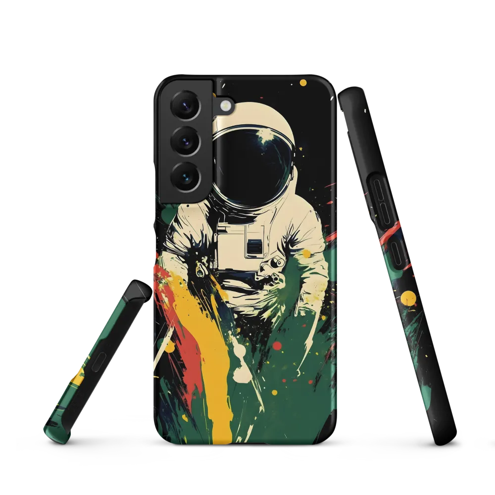 Cosmic Splash: The Astronaut's Journey