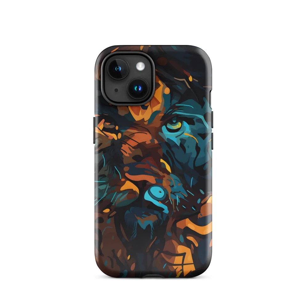 Tropical Enigma: A Wildlife Quartet | Phone Case |  15 | Tough Case | Glossy