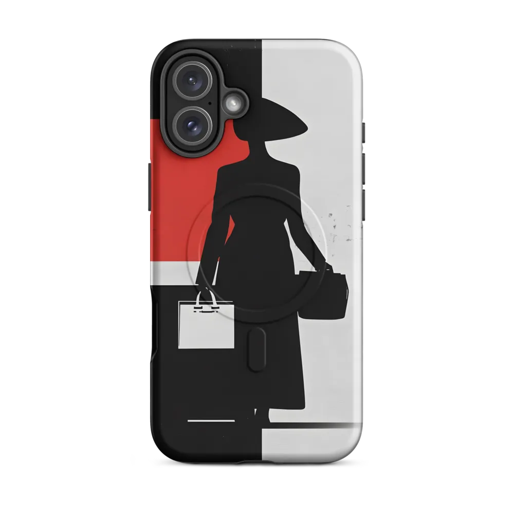 Silhouette of Elegance | Phone Case |  16 Plus | MagSafe® Tough Case | Matte