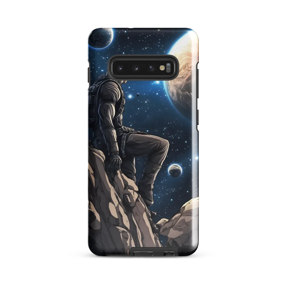 Gazing Into the Cosmos | Phone Case |  S10 Plus | Tough Case | Glossy