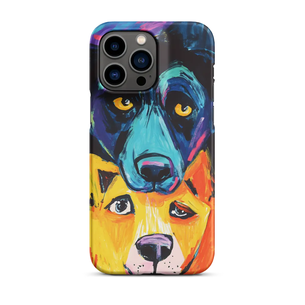 Vibrant Companions: An Expression of Canine Spirit