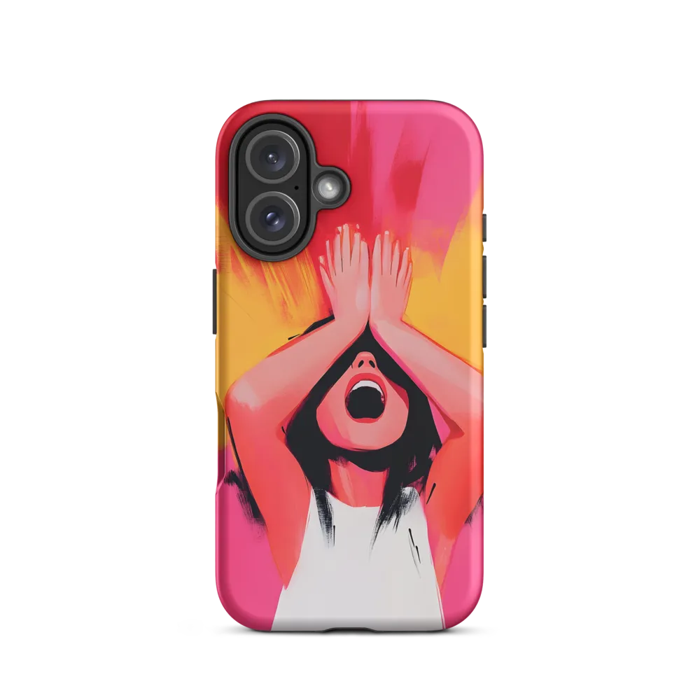 Silent Scream | Phone Case |  16 | Tough Case | Matte