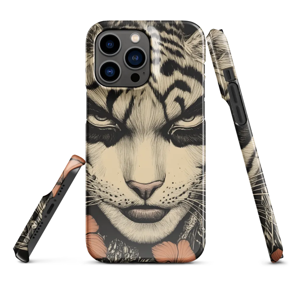 Feline Majesty: The Human-Leopard Connection | Phone Case |  14 Pro Max | Snap Case | Glossy