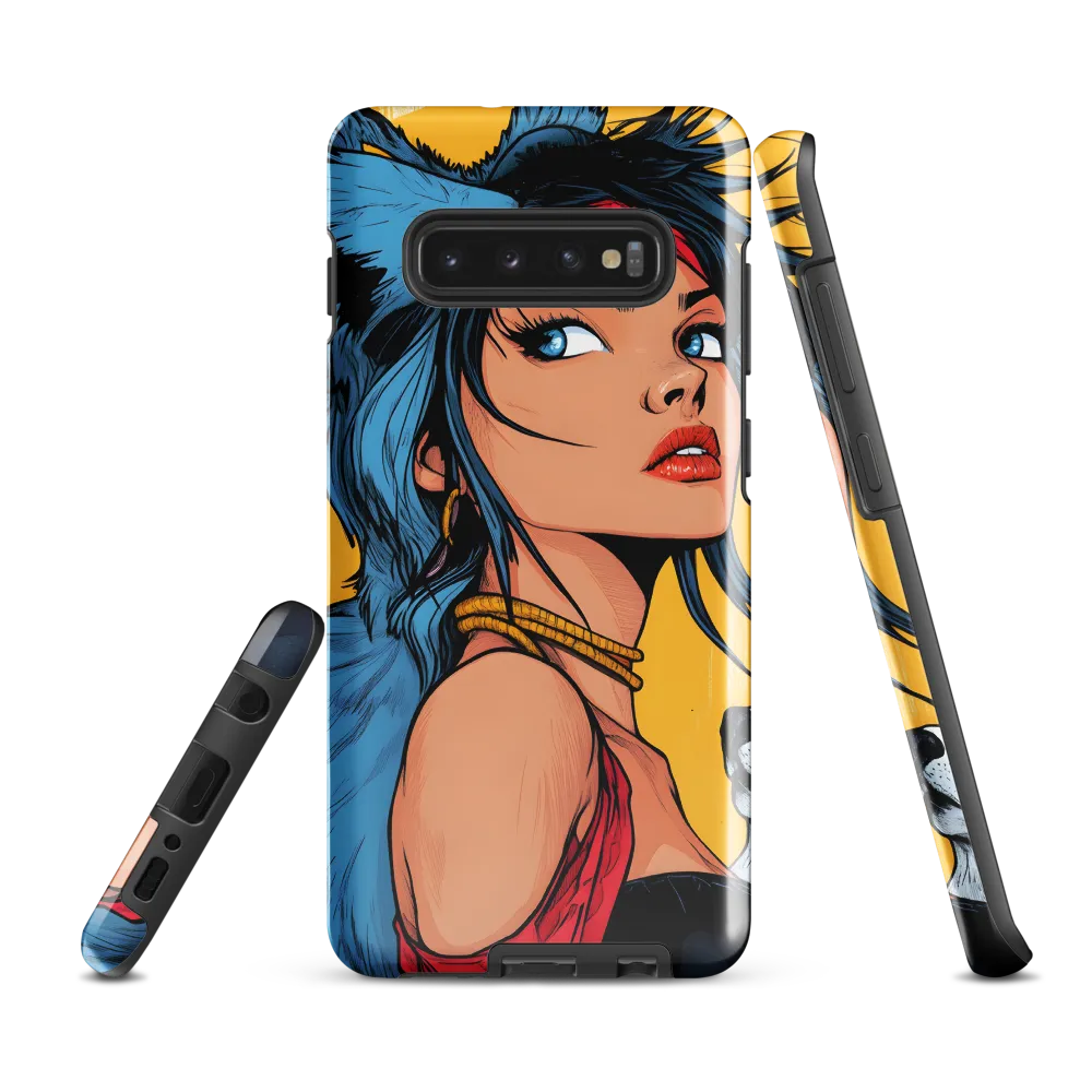 Fierce Elegance | Phone Case |  S10 Plus | Tough Case | Glossy