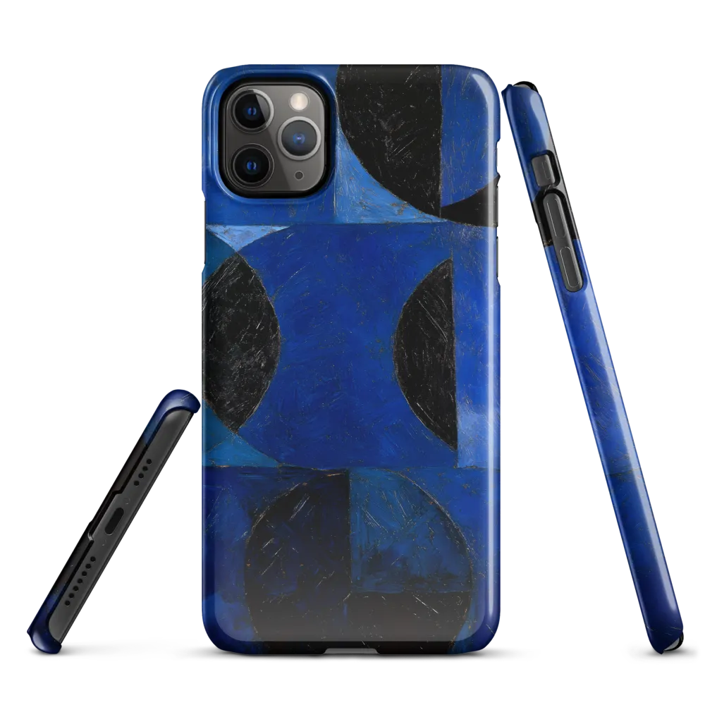 Dynamics of Blue and Black | Phone Case |  11 Pro Max | Snap Case | Glossy