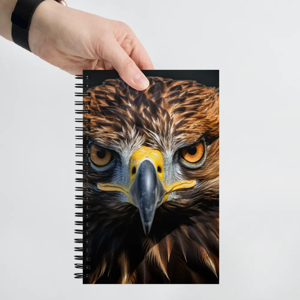 The Intensity of the Eagle | Spiral Notebook