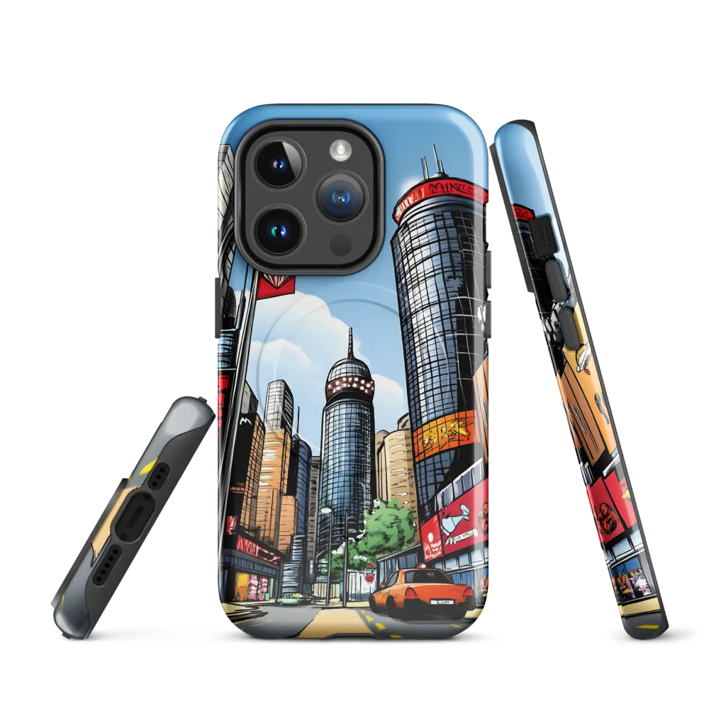 Urban Pulse: A Comic Cityscape