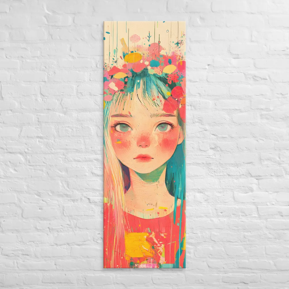 Whimsical Blossom | Canvas | 20″×60″