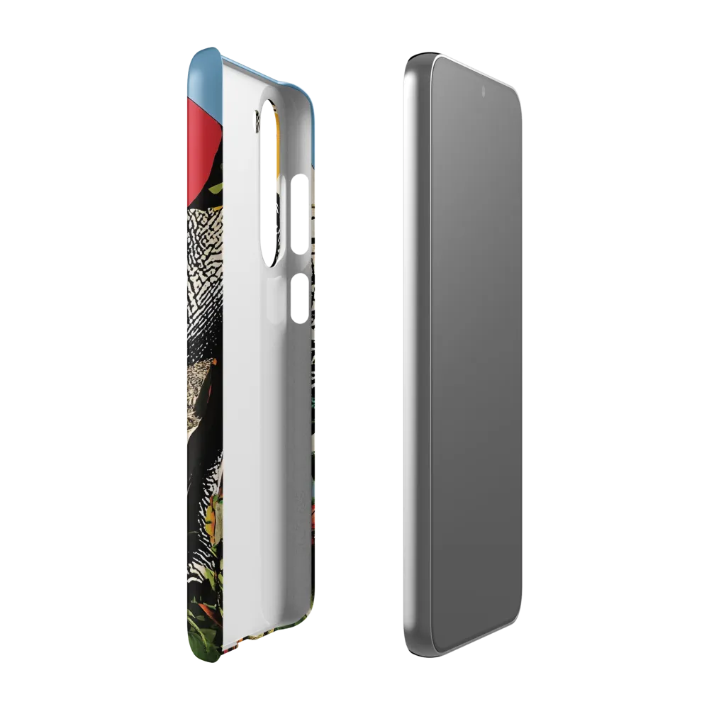 Harmony of Nature: The Elephant's Embrace | Phone Case |  S23 Plus | Snap Case | Matte