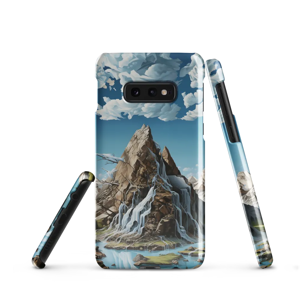 Majestic Cascade: A Mountain Masterpiece