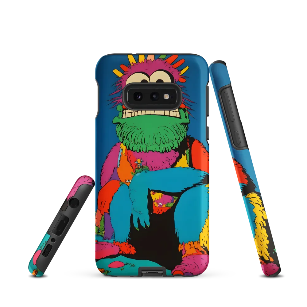 Whimsical Giant: A Playful Monster Encounter