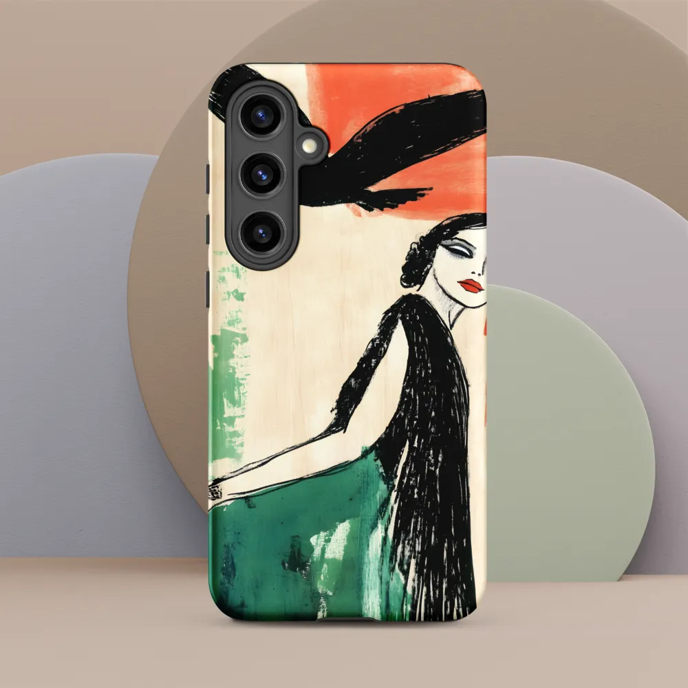 Elegance in Flight | Phone Case |  S24 Plus | Tough Case | Matte