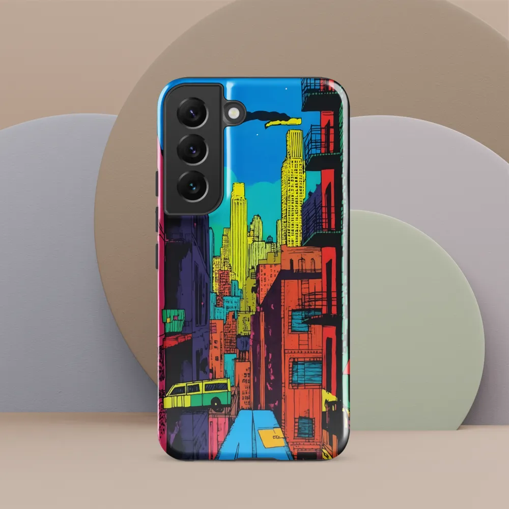 Urban Vibrance: A Pop Art Cityscape